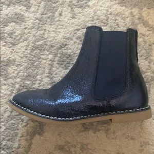 Mini Boden Metallic boot girls size K1